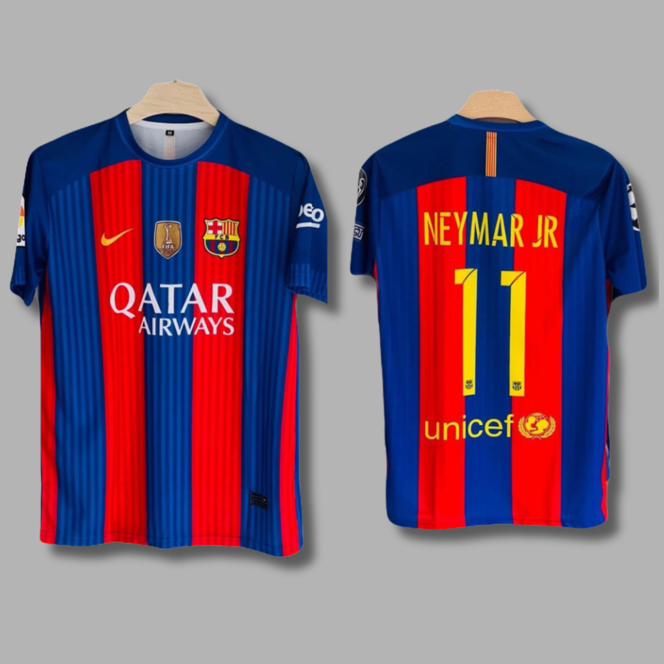 Neymar JR Barcelona 2016/17 Home Half Sleeve Sublimation P485 | Jersey Kada