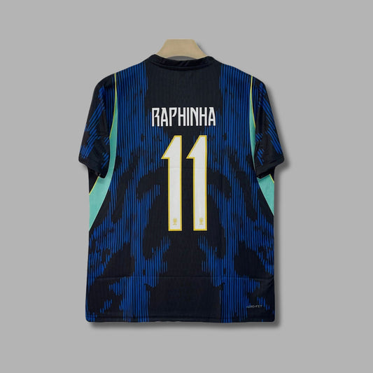 Brazil 2026 World Cup Away Raphina Half Sleeve Roundneck Sublimation P1584 | Jersey Kada