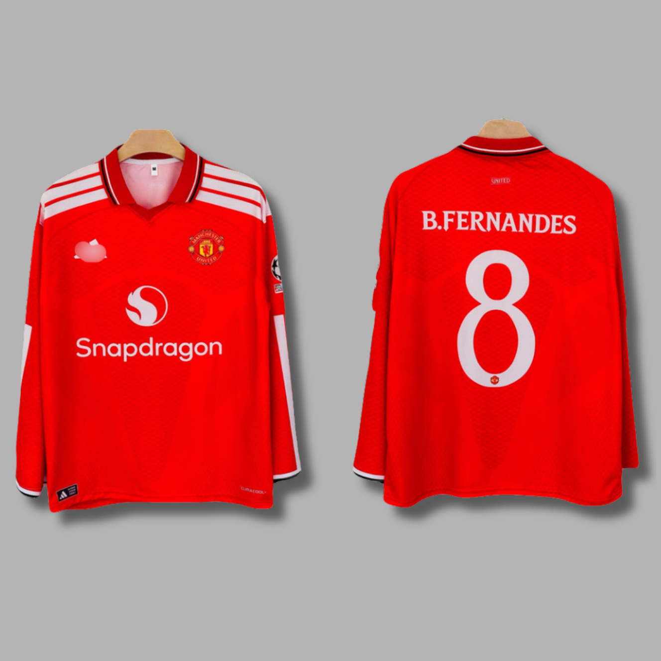 Bruno Fernandes Manchester United 2026/27 Full Sleeve Collar Sublimtion -P2437 | Jersey Kada