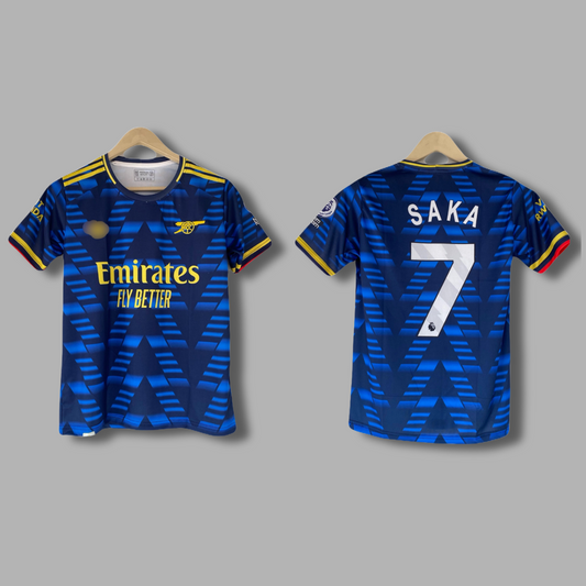 Saka Arsenal Half Sleeve Embroidery -P1922 | Jersey Kada
