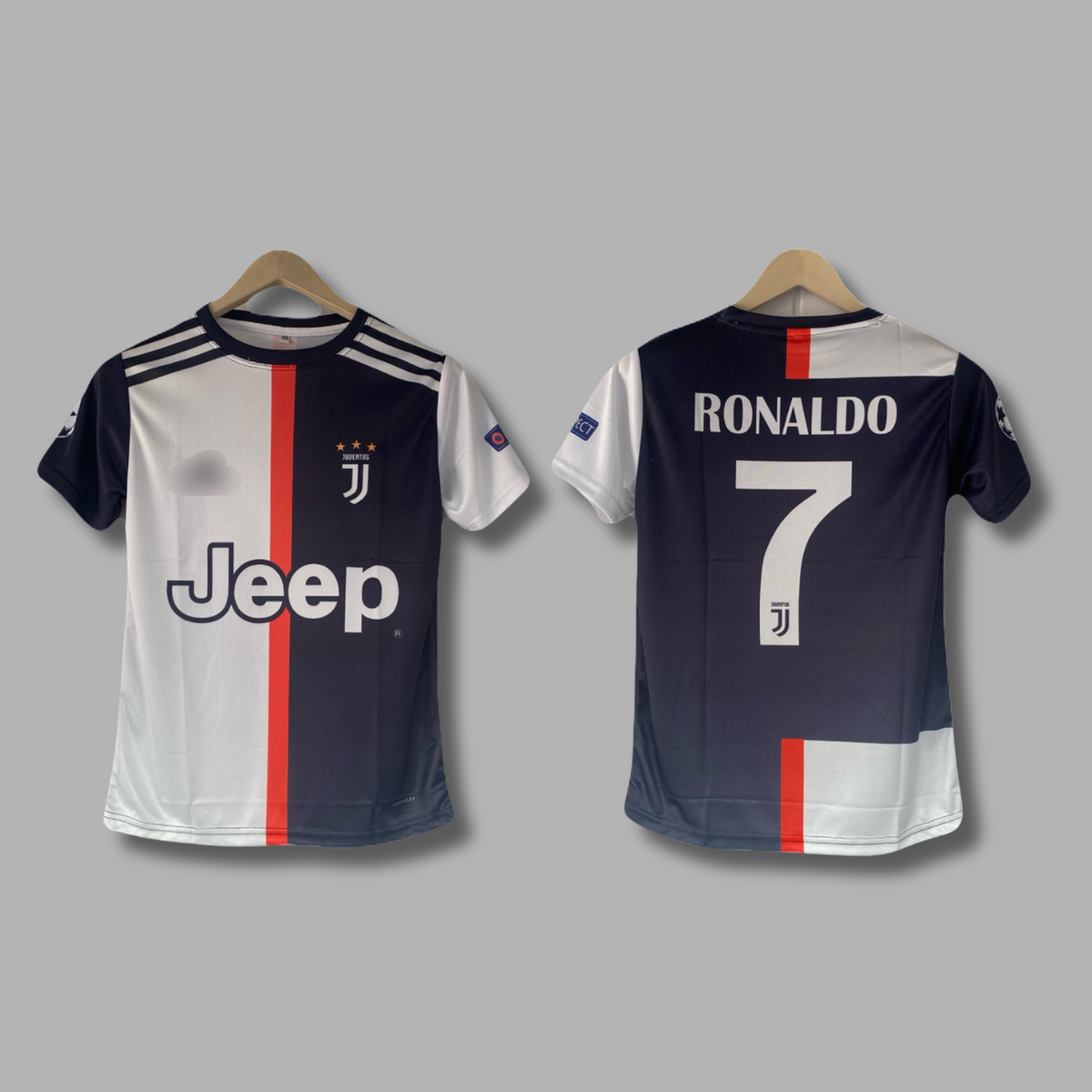 Ronaldo Juventus 2019-20 Home kit Half sleeve sublimation - P2589 | Jersey Kada
