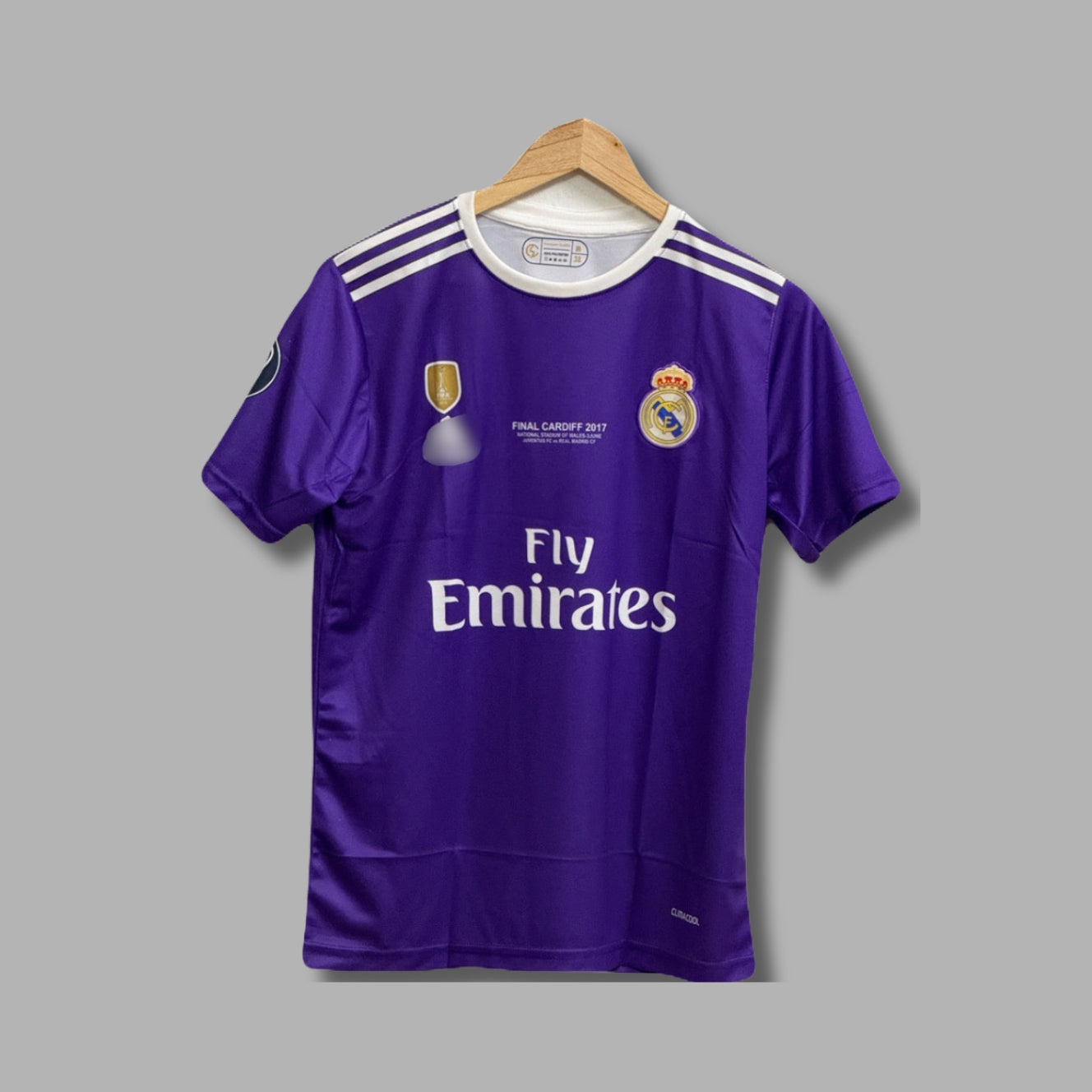 Purple 2016-17 Real madrid jersey Ronaldo Half Sleeve Embroidery - P955 | Jersey Kada
