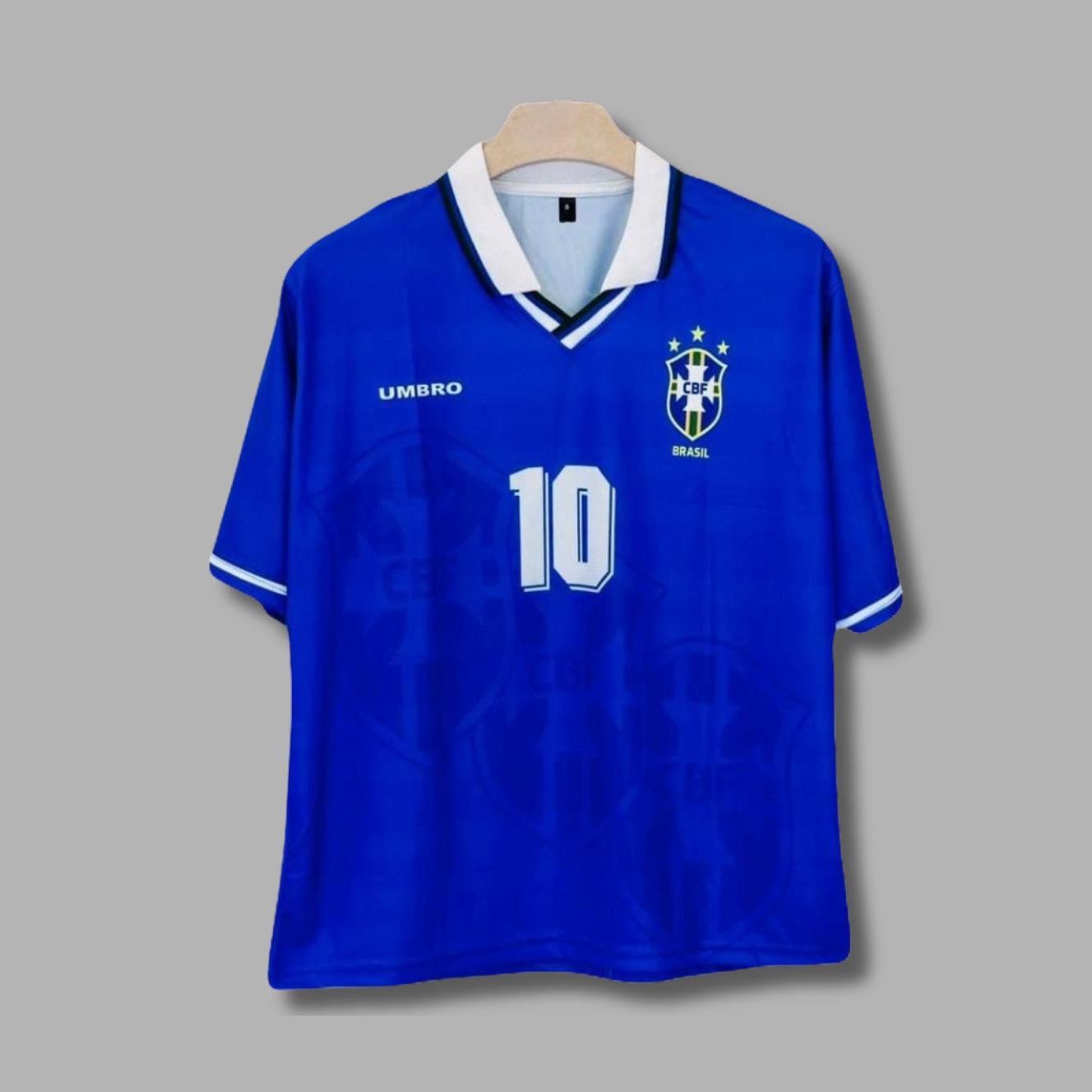 Brazil 1994 Rivaldo Collar Five Sleeve Sublimation | Jersey Kada