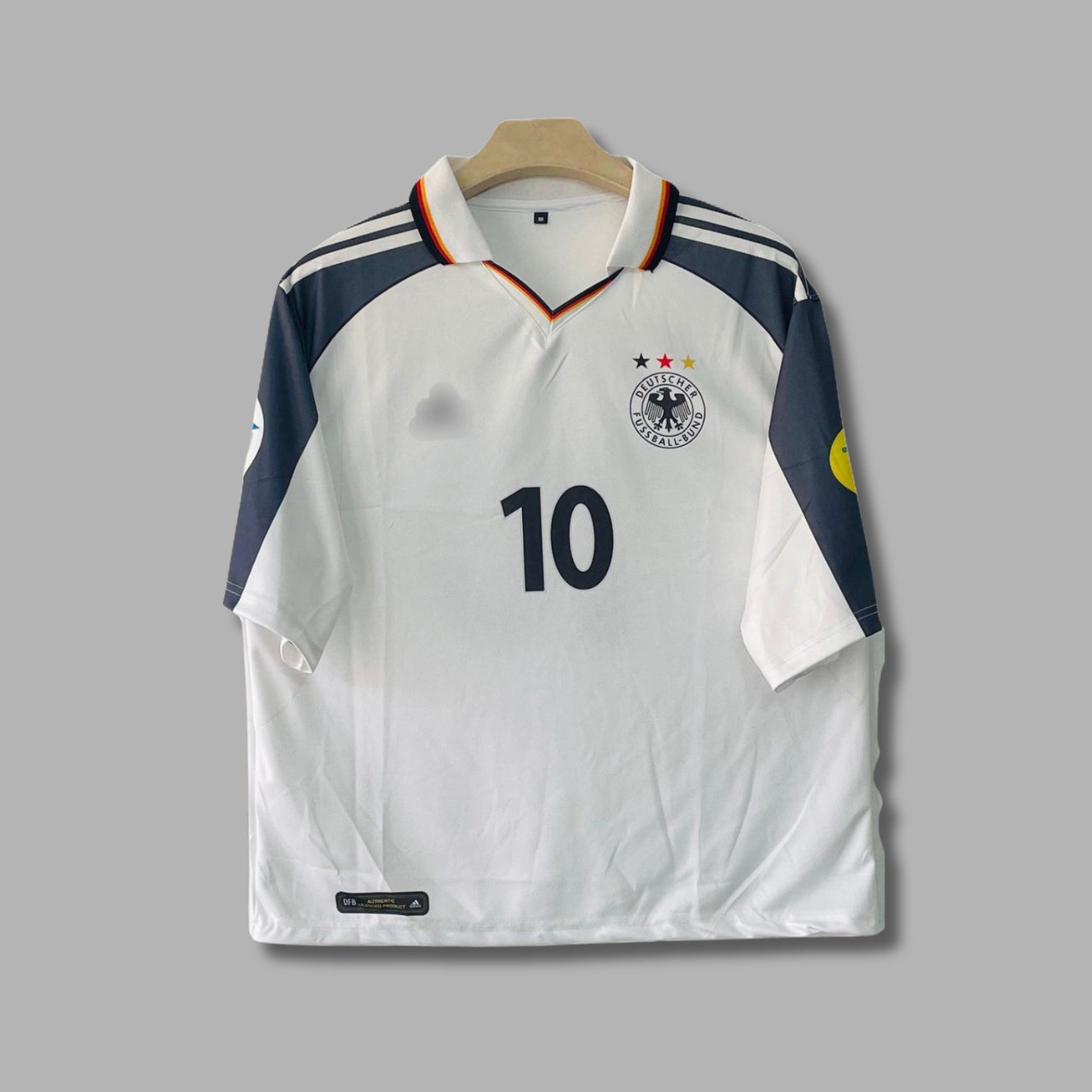 Germany 1996 Matthaus Home  Five Sleeve Collar Sublimation P1761 | Jersey Kada