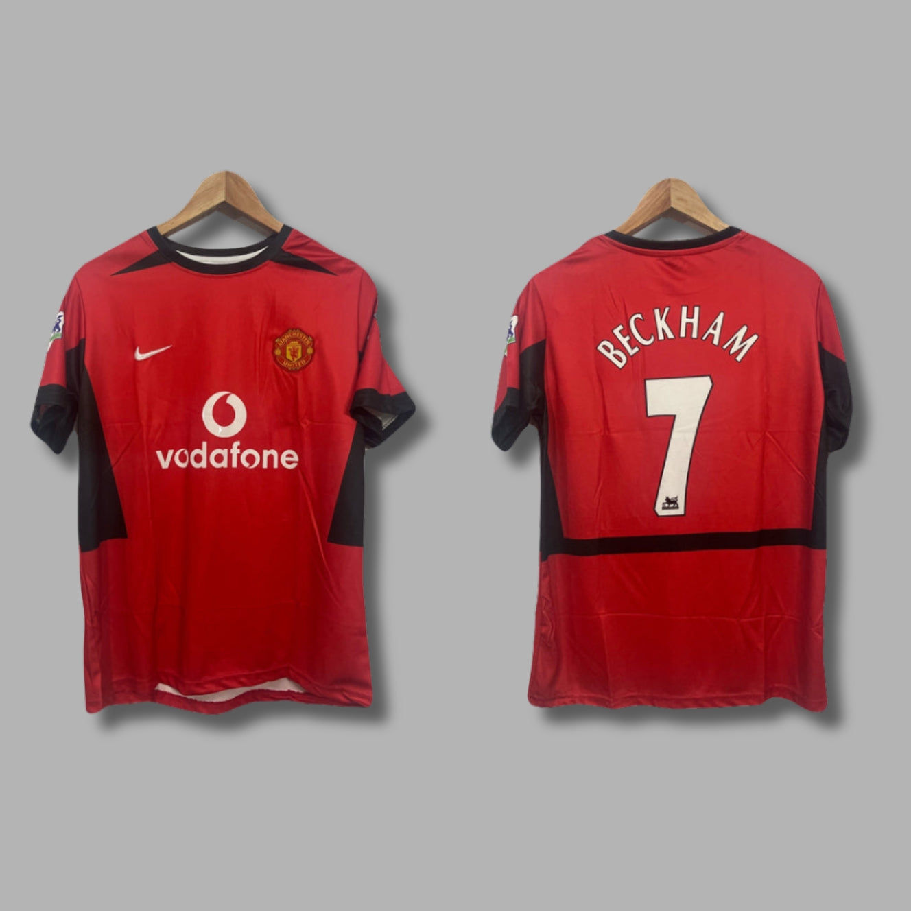 Man United 2002-03 Beckham Home Half Sleeve Embroidery P424 | Jersey Kada