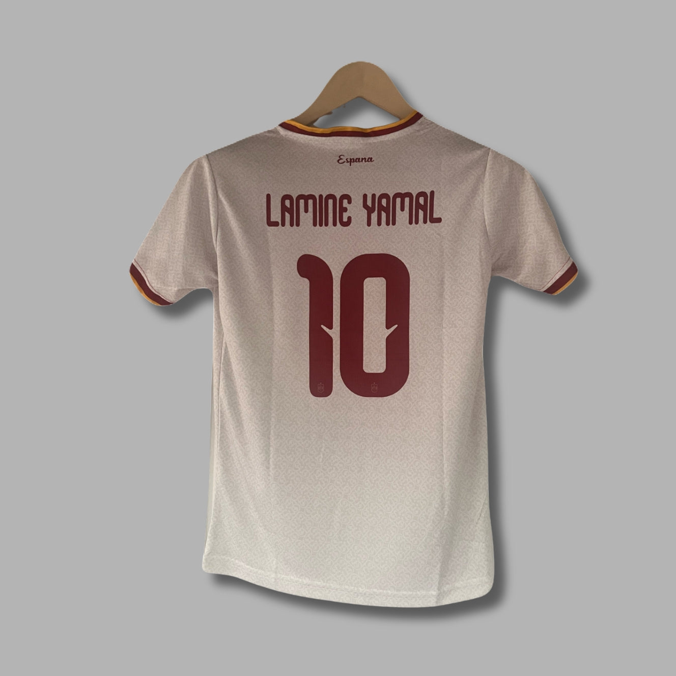 Spain 2026 WorldCup Lamine Yamal #10 Half Sleeve Embroidery - P2109 | Jersey Kada