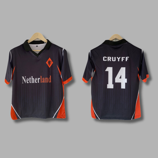 Cruyff Netherlands Five Sleeve Collar Sublimation- P2207 | Jersey Kada