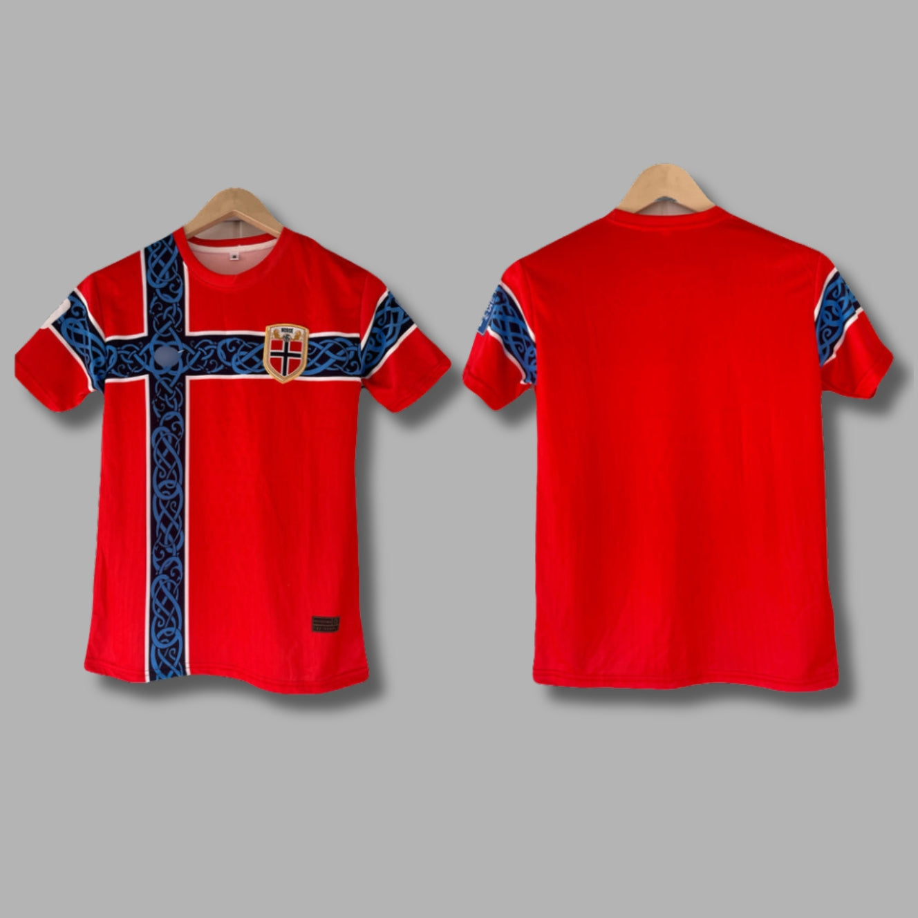 Norway Worldcup Home Half Sleeve Embroidery -P2276 | Jersey Kada