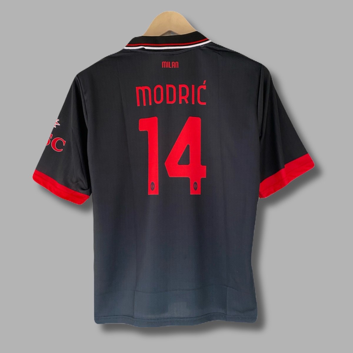 Modric Ac Milan 2026-27 Third Five sleeve Collar Sublimation jersey - P2633 | Jersey Kada
