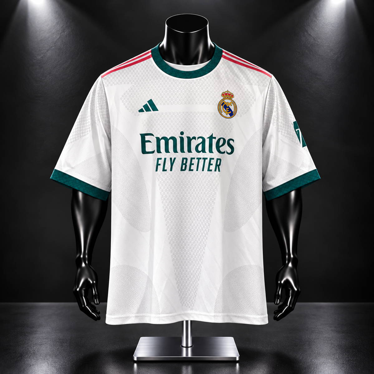 Mbappe Real Madrid 2026-27 Home Five Sleeve Sublimation- P2266 | Jersey Kada