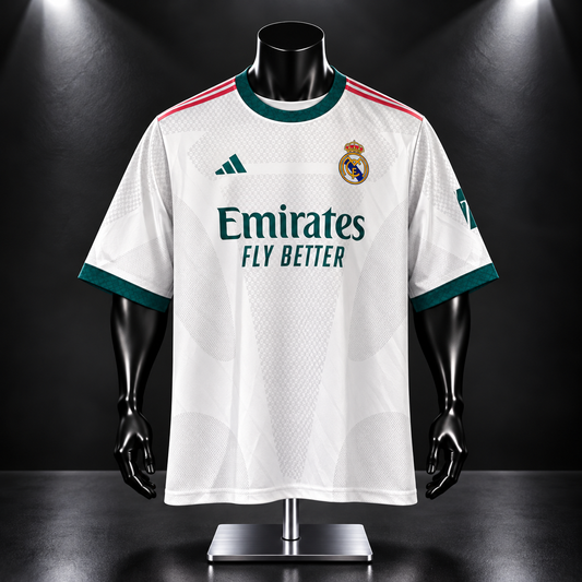 Mbappe Real Madrid 2026-27 Home Five Sleeve Sublimation- P2266 | Jersey Kada