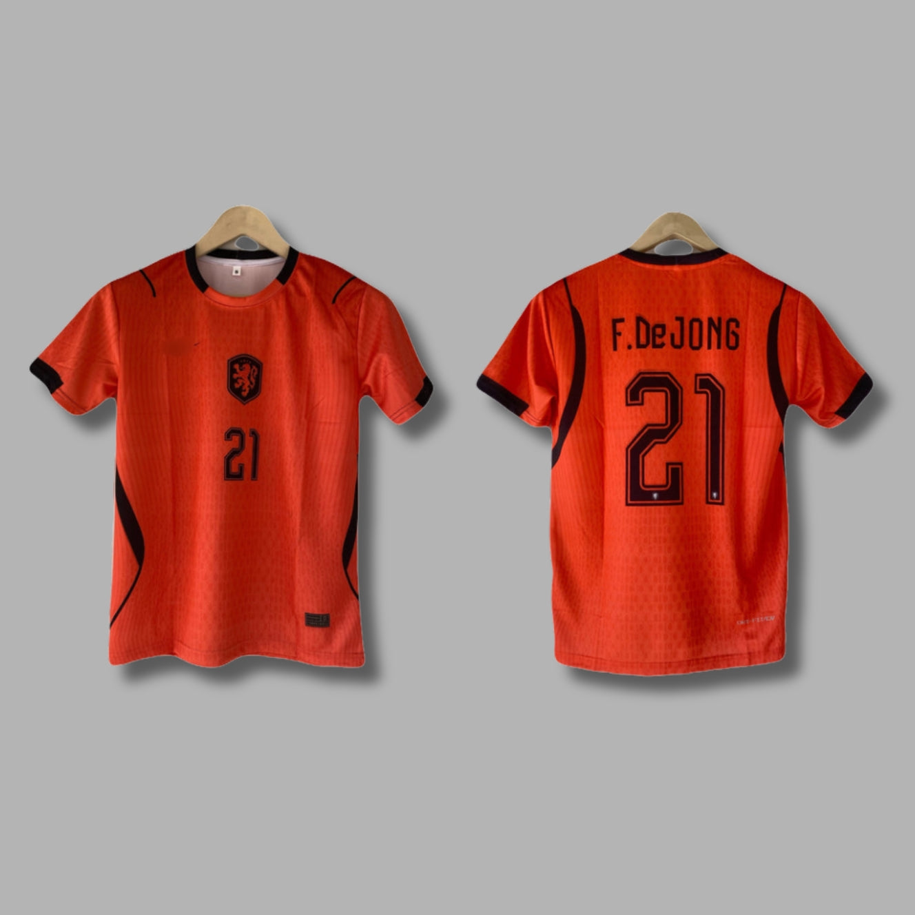 Netherlands WorldCup 2026 F.De Jong Half Sleeve Sublimation | Jersey Kada