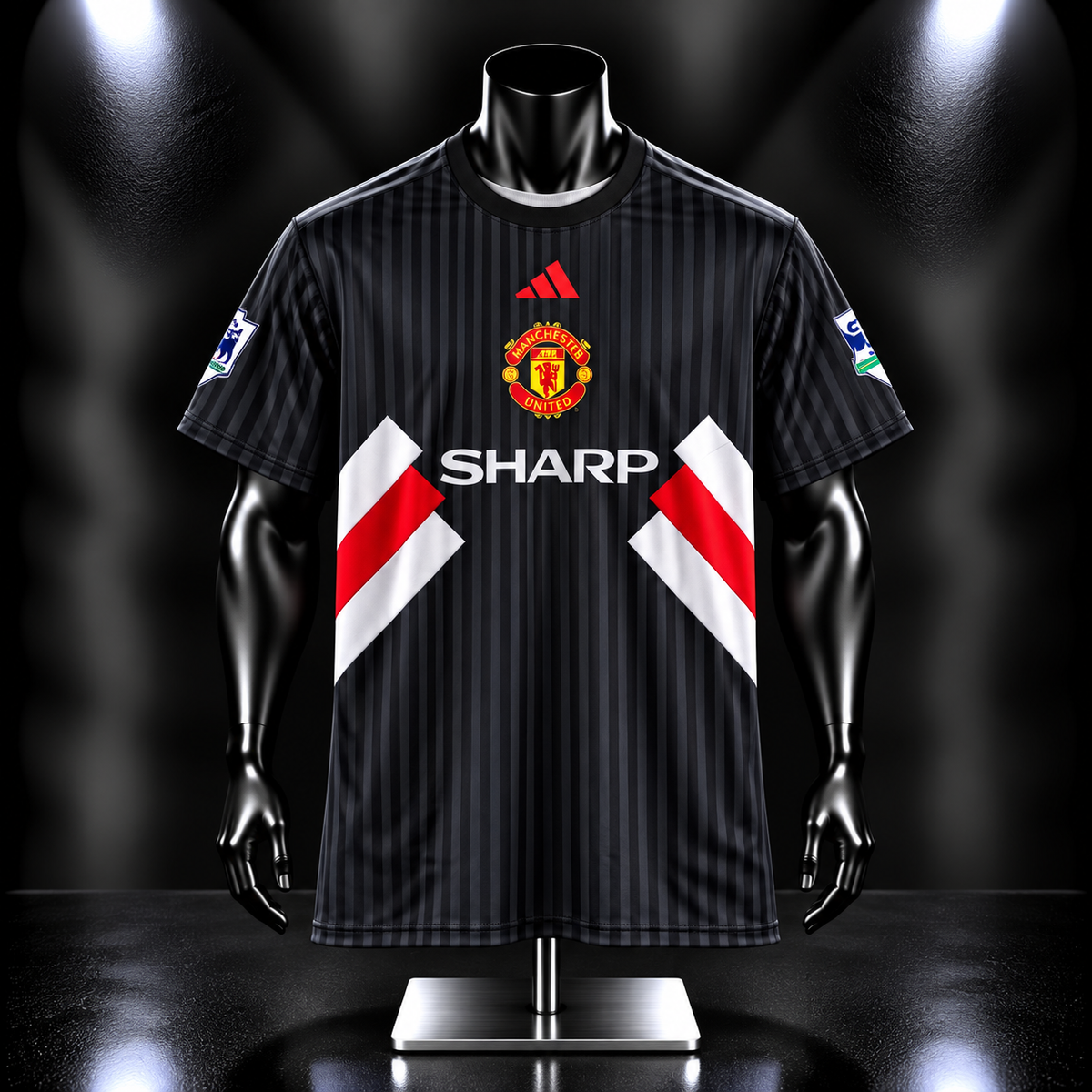 Man United 2000/2001 Beckham Half Sleeve Sublimation P1599 | Jersey Kada