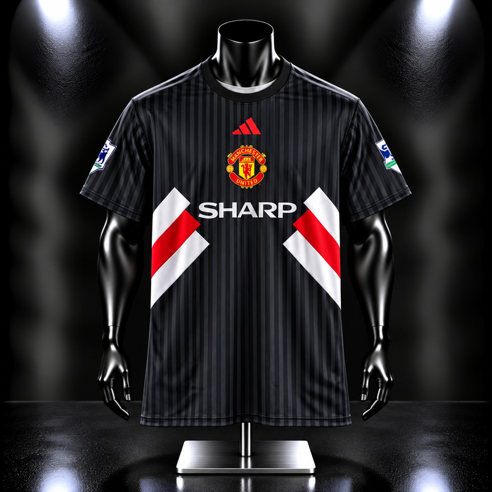Man United 2000/2001 Beckham Half Sleeve Sublimation P1599 | Jersey Kada