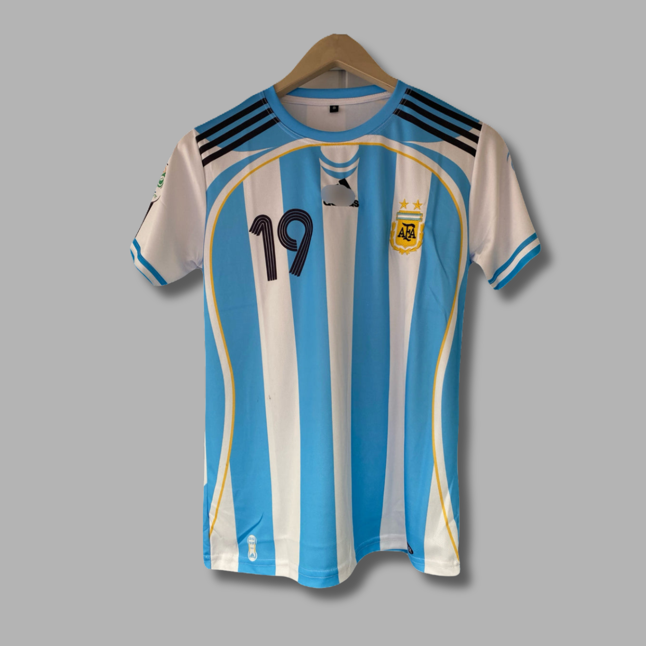 Messi Argentina 2006 Home Half Sleeve Embroidery- P2216 | Jersey Kada