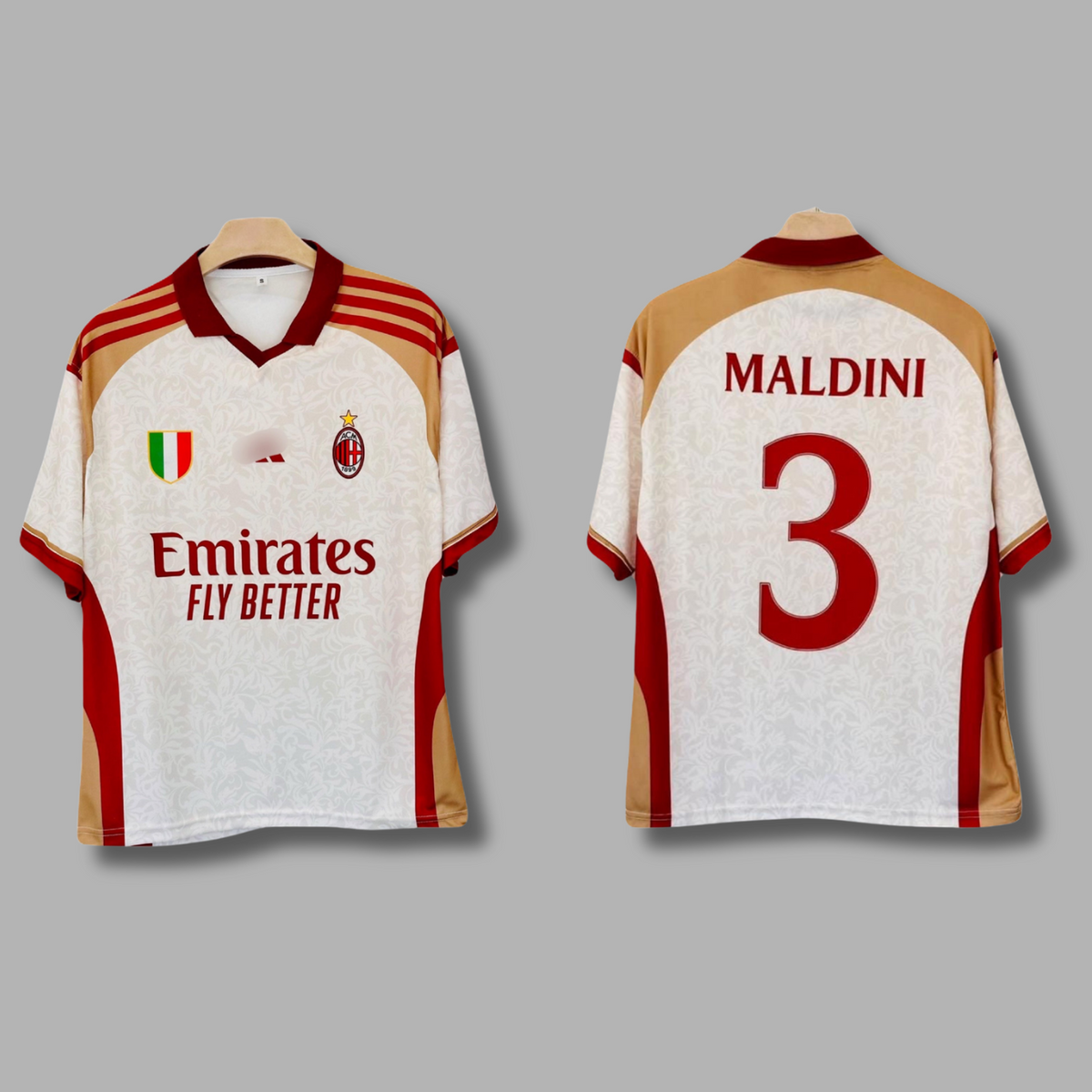 Maldini Ac Milan Special Kit  Five Sleeve - P2637 | Jersey Kada