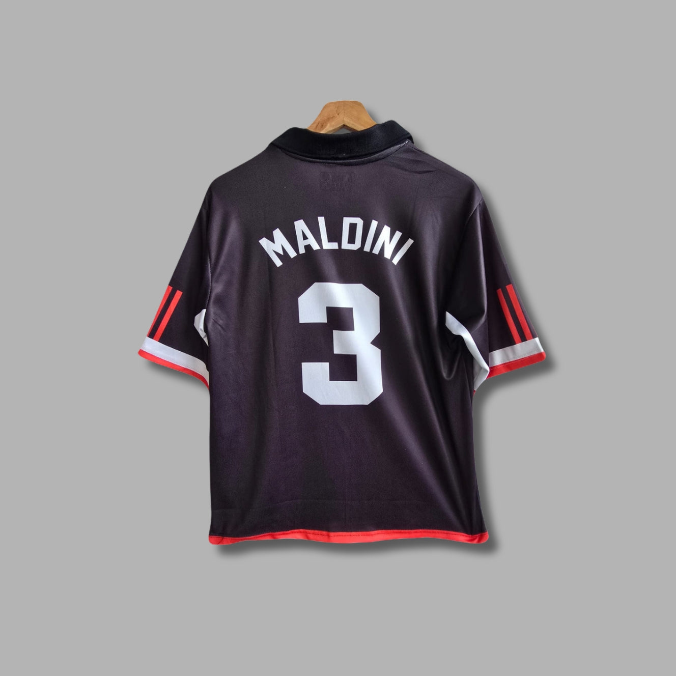 AC Milan 1999–2000 Maldini Third kit Five sleeve collar Sublimation- P1391| Jersey Kada