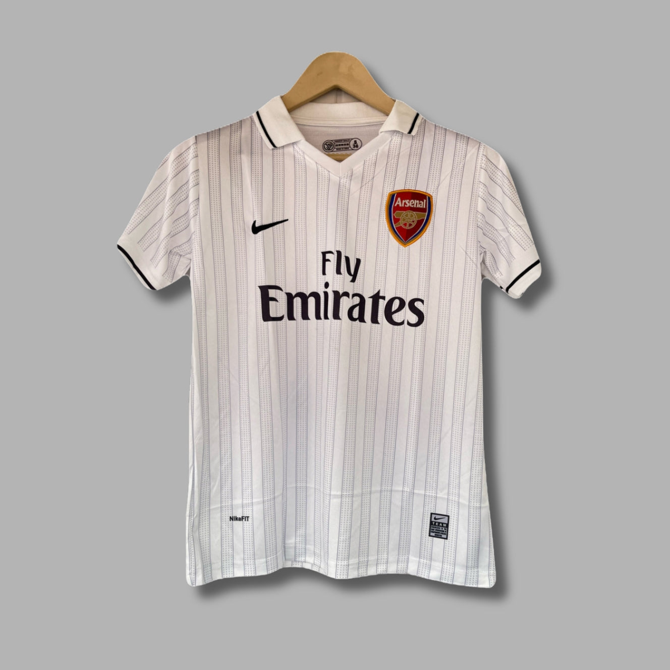 Arsenal 2006-2007 Arshavin Away kit Half Sleeve Collar Embroidery P1560 | Jersey Kada