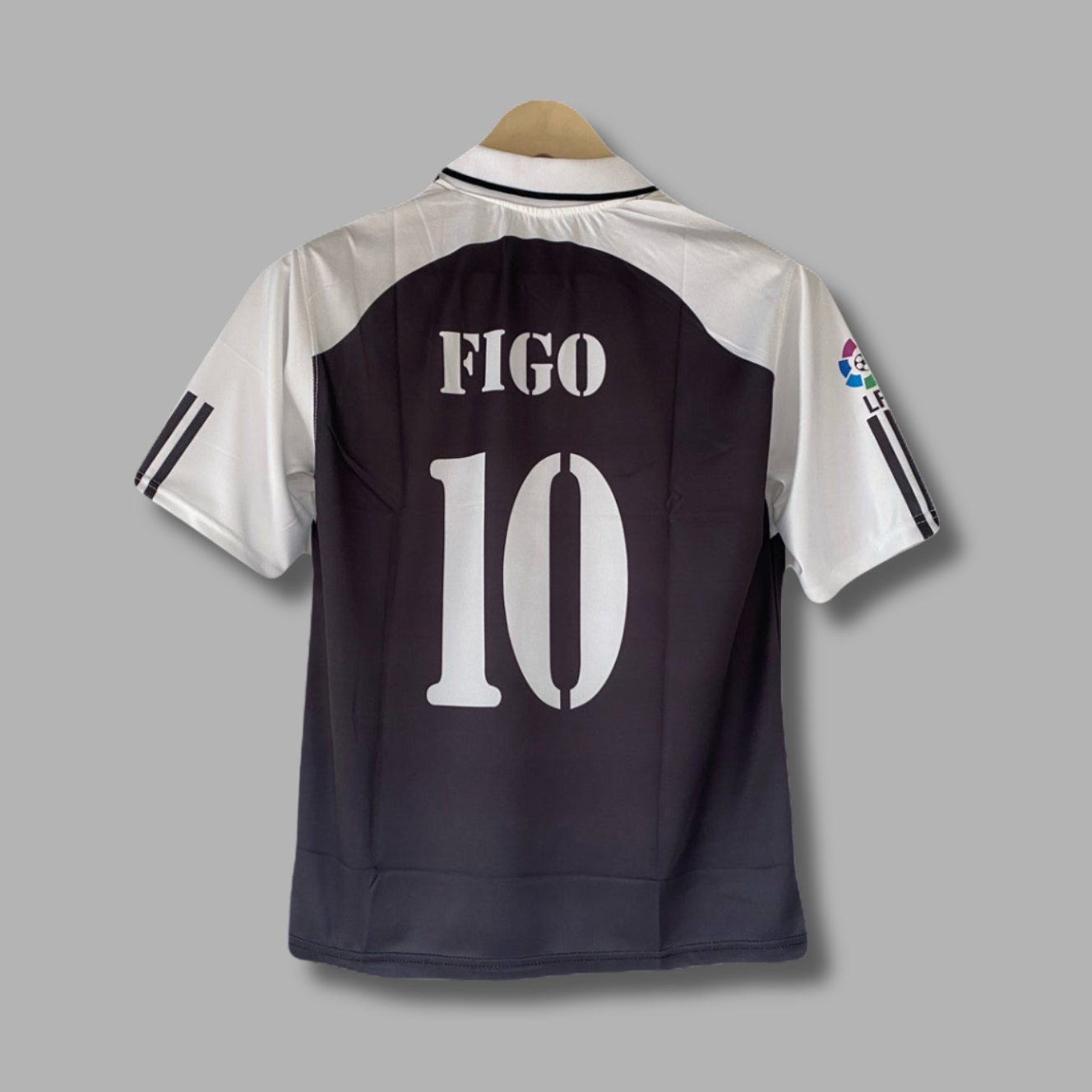 Figo Real Madrid Five Sleeve Collar Sublimation- P2199 | Jersey Kada