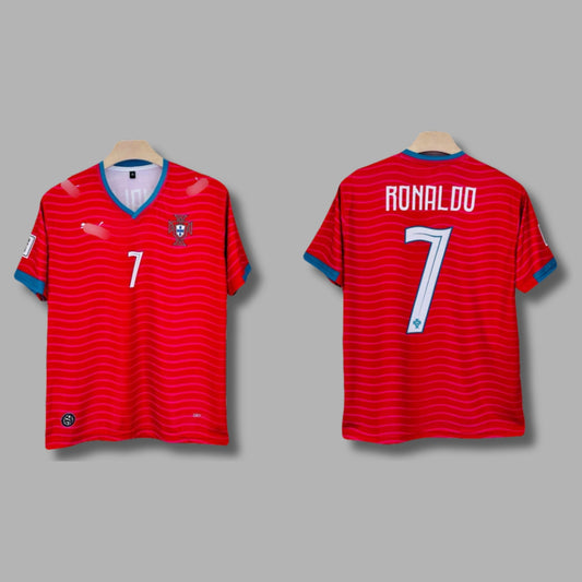 Portugal 2026 Ronaldo WorldCup Half Sleeve Sublimation P1841| Jersey Kada