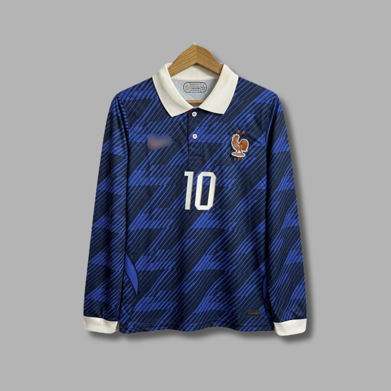 France Mbappe 2026 Worldcup Full Sleeve Collar Embroidery P1833| Jersey Kada