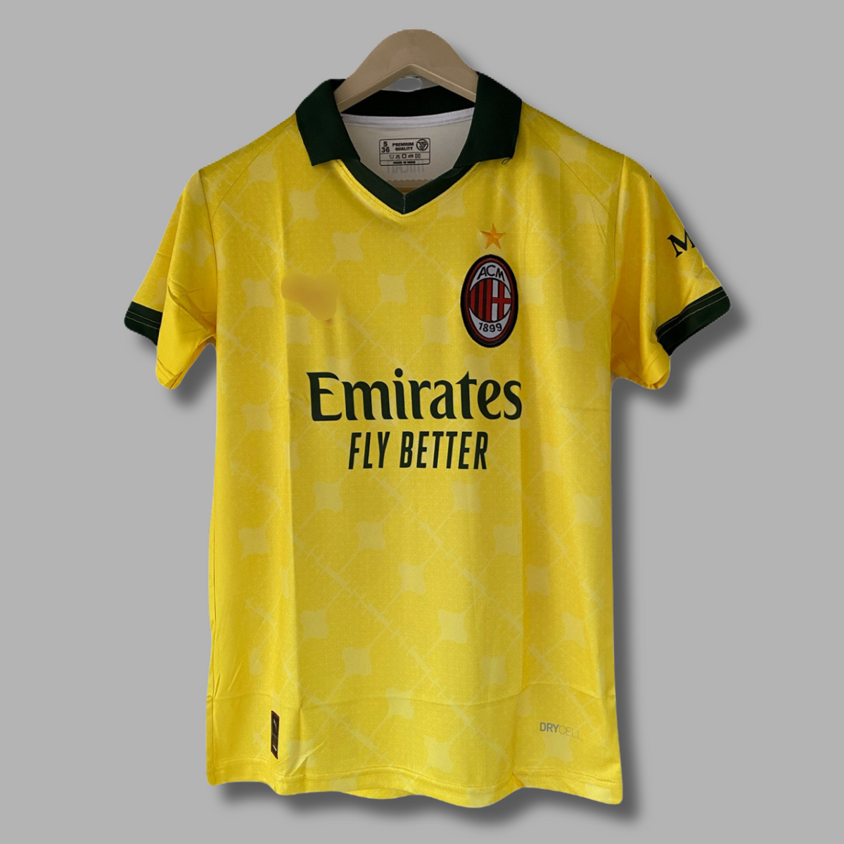 Rafaleao Ac Milan 2025/26 third kit Half sleeve Collar Embroidery - P2051 | Jersey Kada