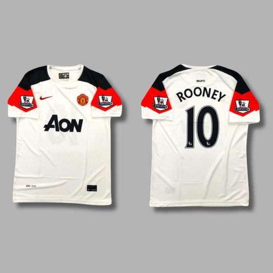 Man United 2010/11 Away Rooney Half Sleeve Embroidery - P444 | Jersey Kada