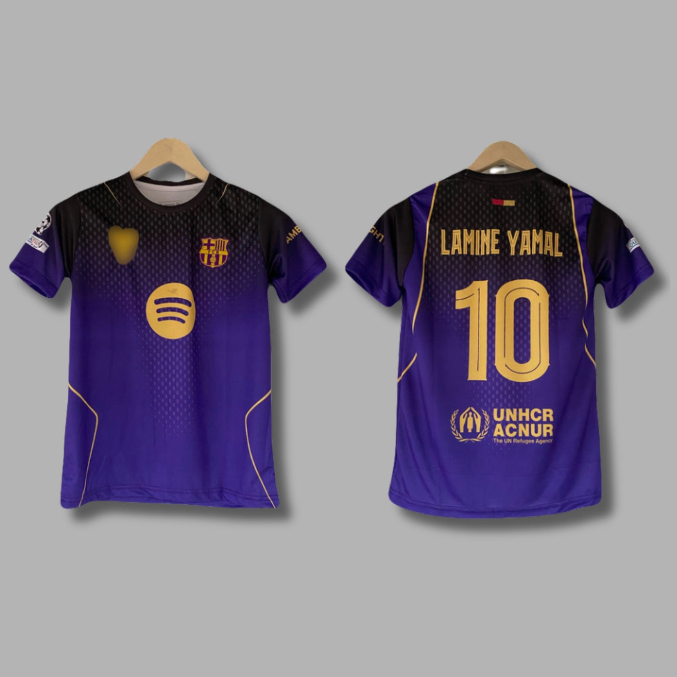 Barcelona Special Edition Lamine Yamal Half Sleeve Embroidery P2095 | Jersey Kada