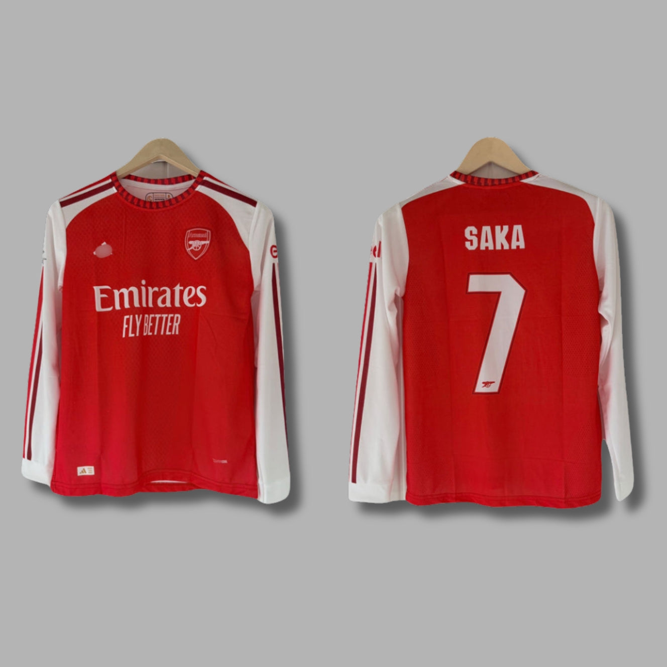 Arsenal 2026-27 Home Saka Full Sleeve Embroidery | Jersey Kada