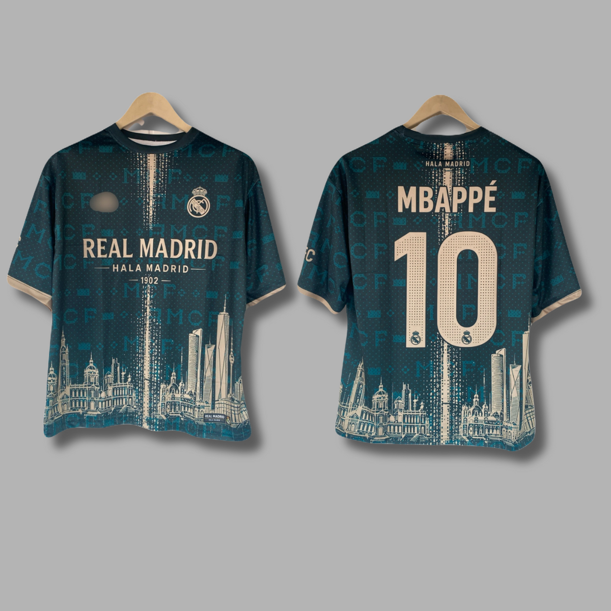 Mbappe Real Madrid Five Sleeve sublimation Jersey - P2587 | Jersey Kada