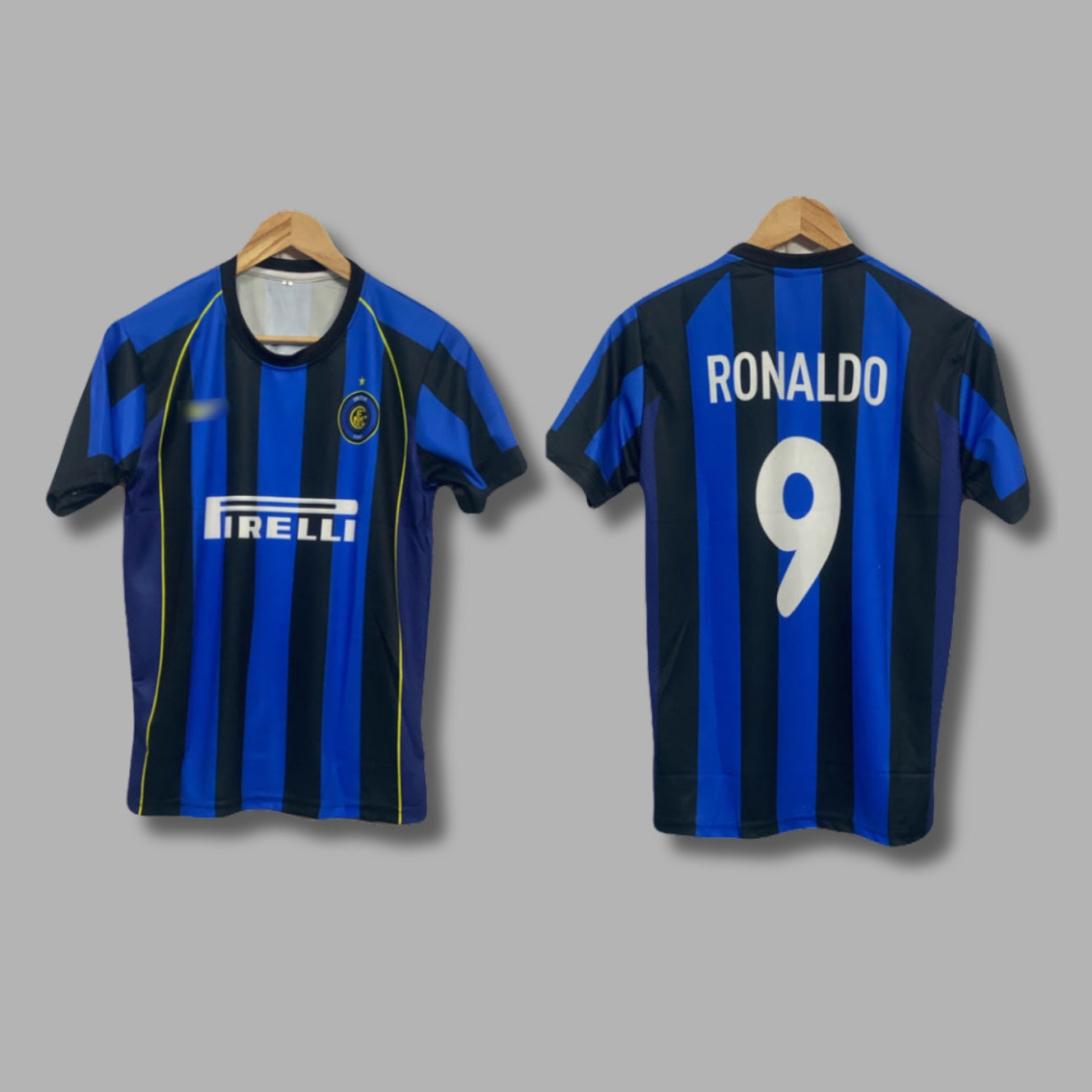 Inter Milan 2002 Home Ronaldo Nazario Half Sleeve Sublimation | Jersey Kada