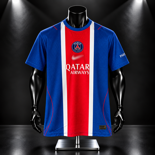 Dembele PSG 2026-27 Home Half Sleeve Embroidery - P2295 | Jersey Kada