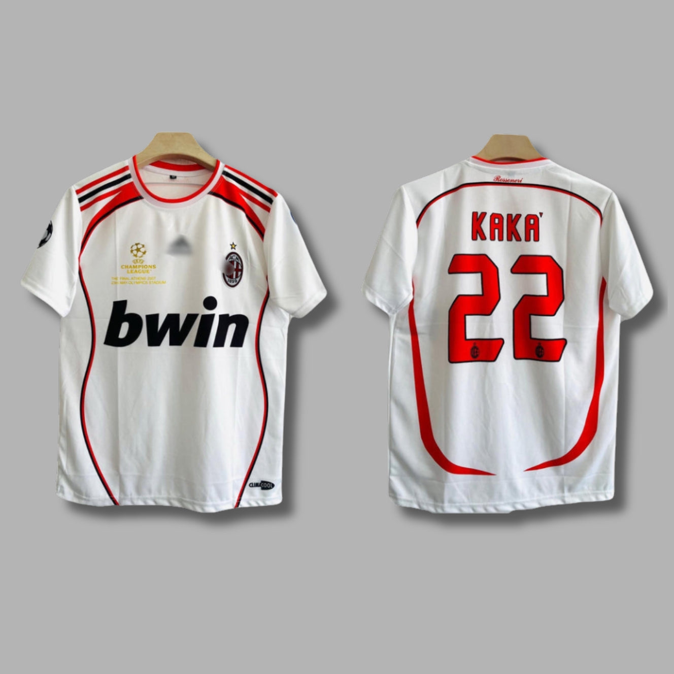 Ac Milan 2006-07 Away Kaka Half Sleeve Embroidery P327 | Jersey Kada