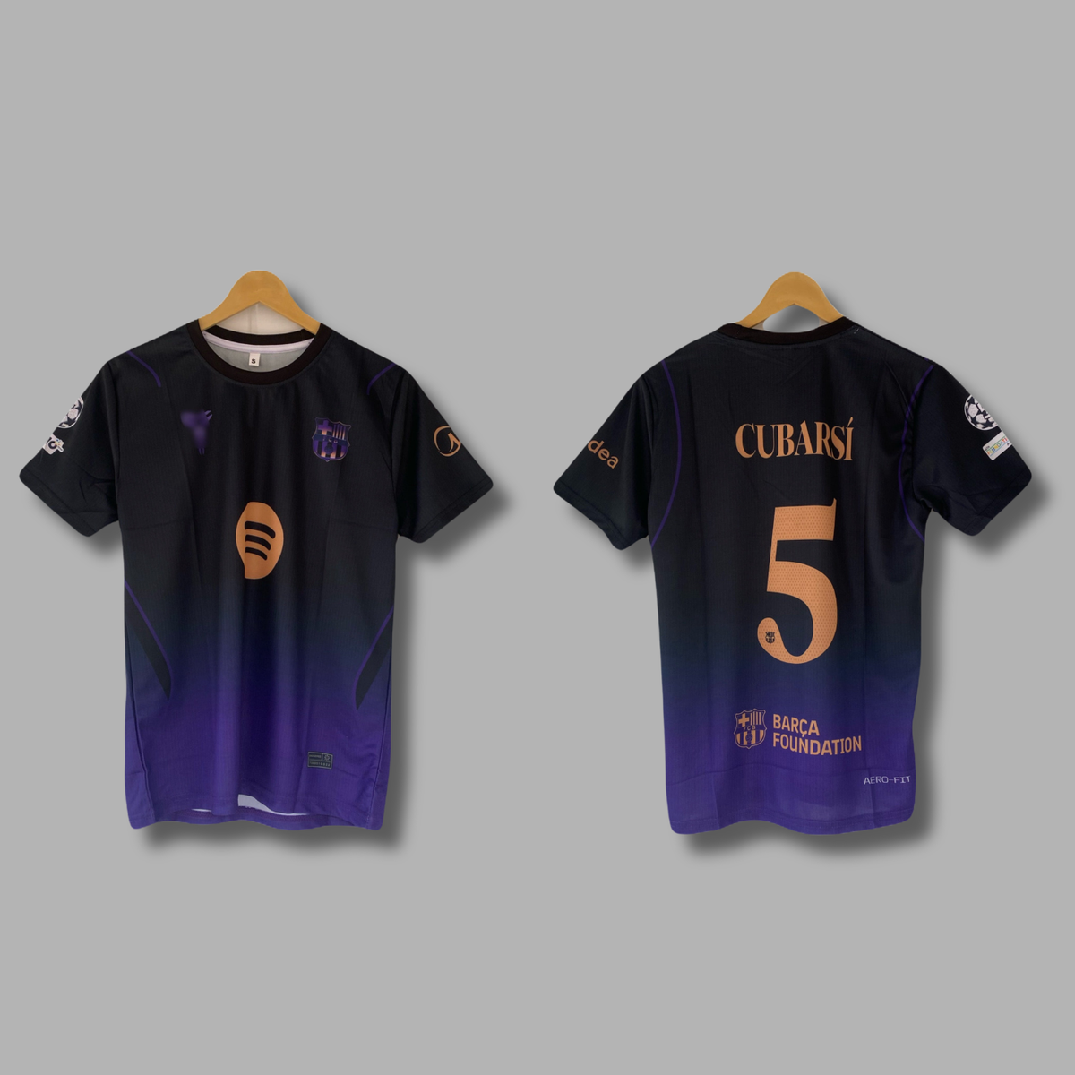 Cubarsi Barcelona Away kit 2026/27 Half sleeve Sublimation jersey - P2722 | Jersey Kada