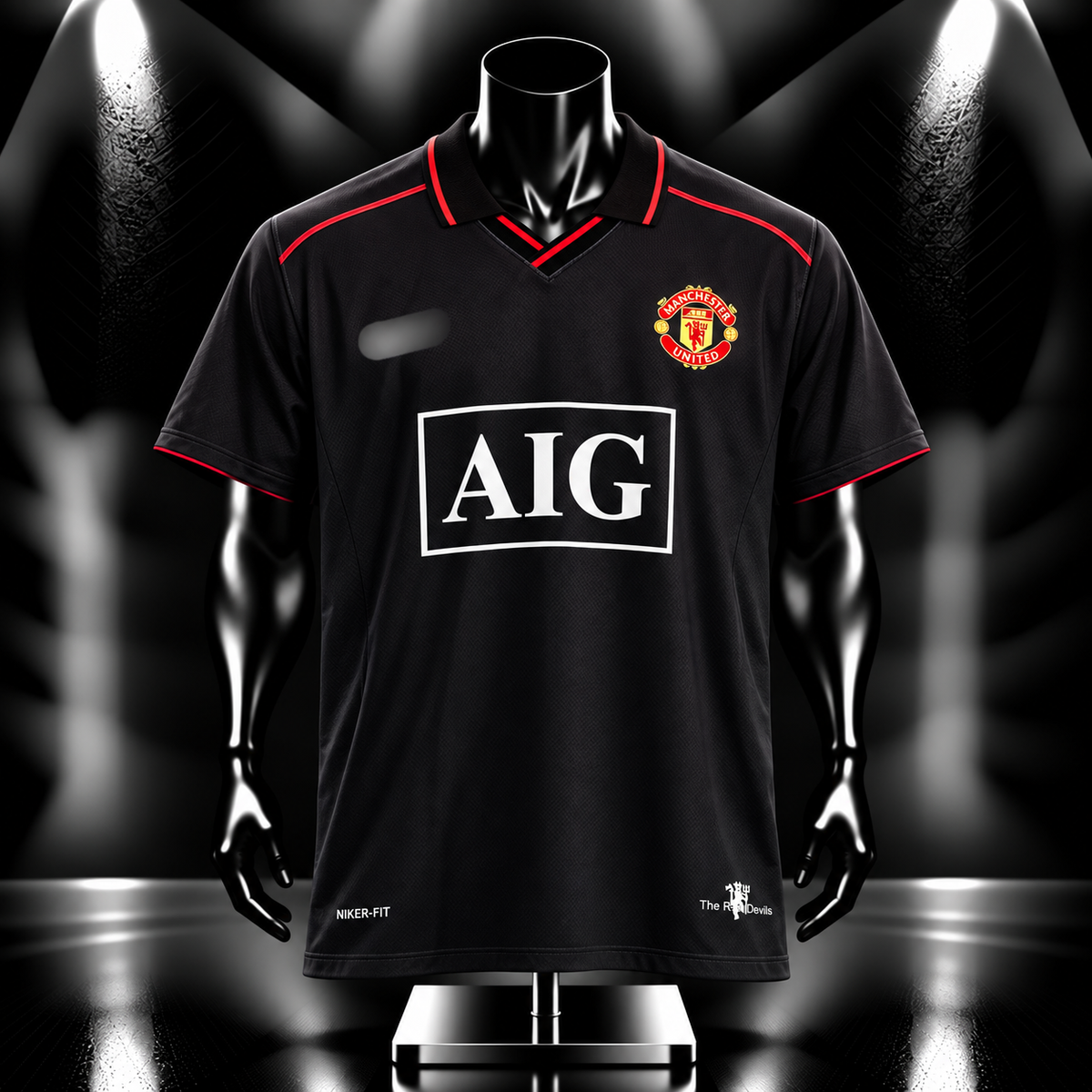 Ronaldo Manchester United Five sleeve Collar Sublimation jersey - P2567 | Jersey Kada