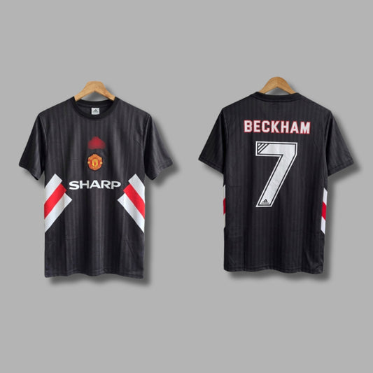 Man United 2005-07 Away Beckham Half Sleeve Embroidery P1712 | Jersey Kada