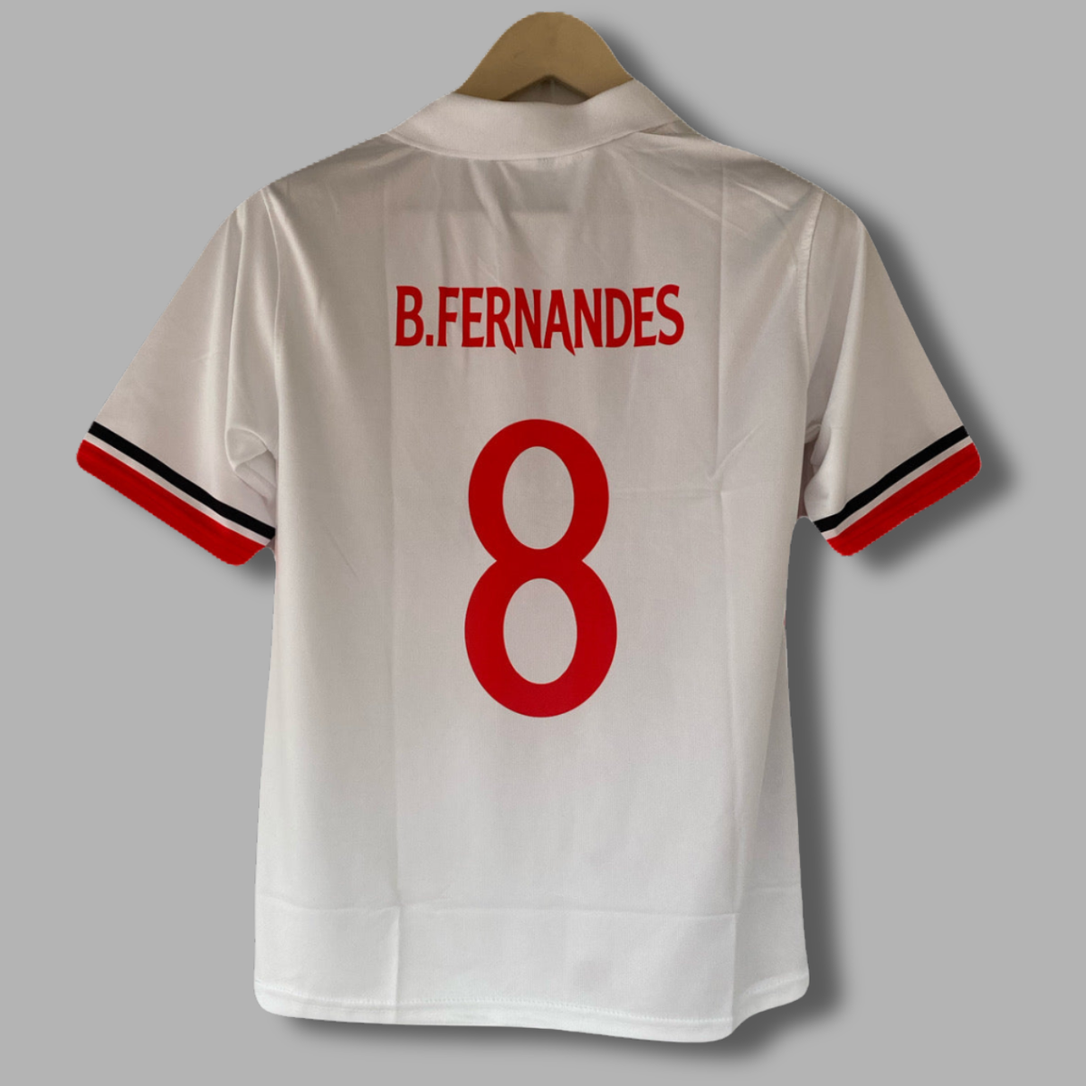 Bruno Fernandes manchester united  Five sleeve Collar Sublimation jersey- P2189 | Jersey Kada
