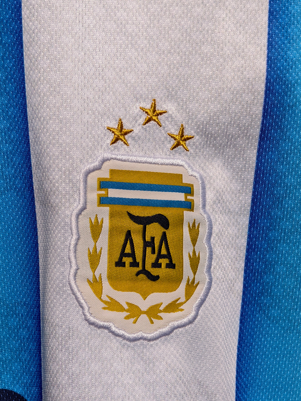 Argentina 2026 World Cup Home Kit Messi Half Sleeve Embroidery - P1220 Jersey Kada