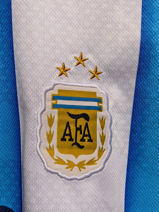Argentina 2026 World Cup Home Kit Messi Half Sleeve Embroidery - P1220 Jersey Kada