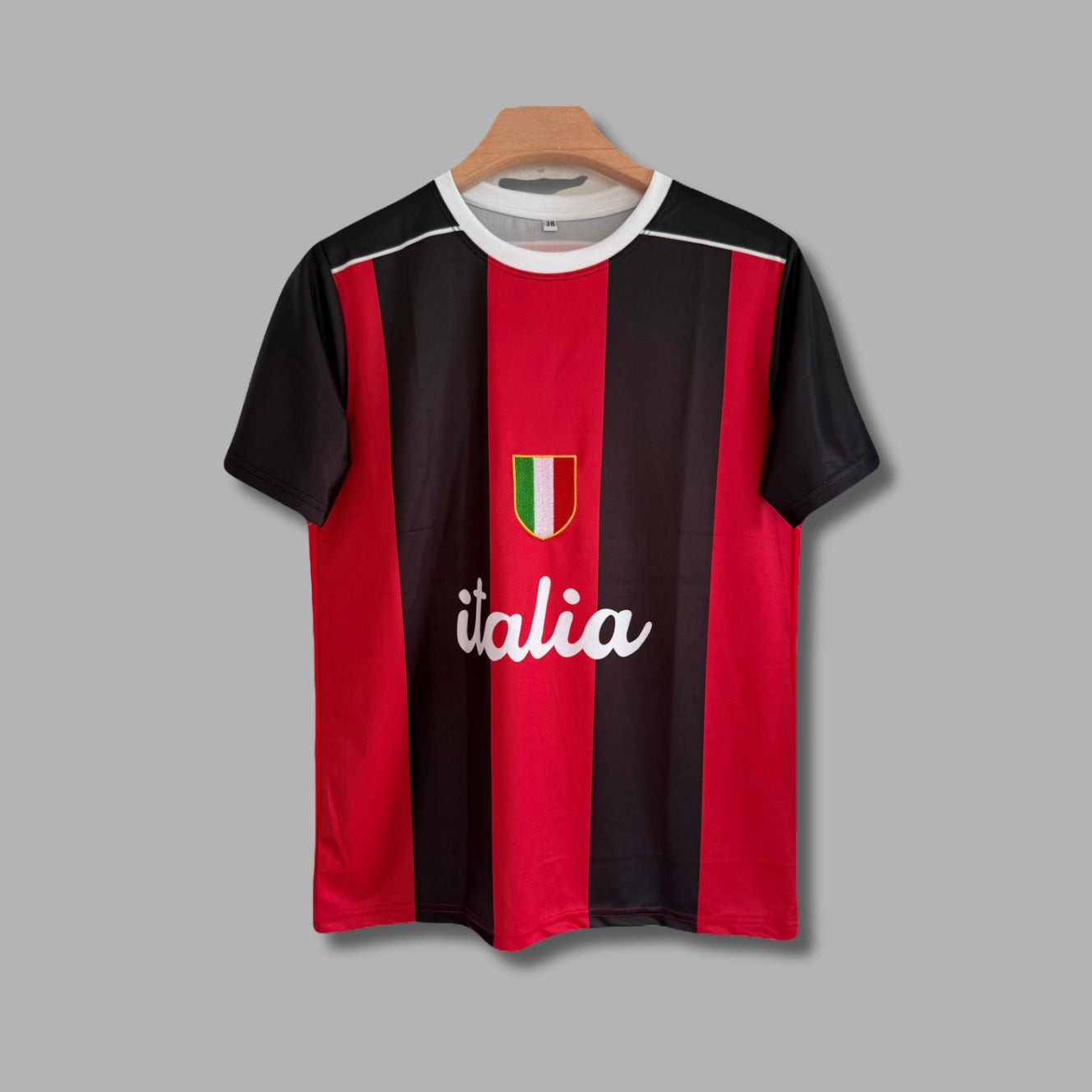 Ac Milan Vintage Style Half Sleeve Embroidery | Jersey Kada