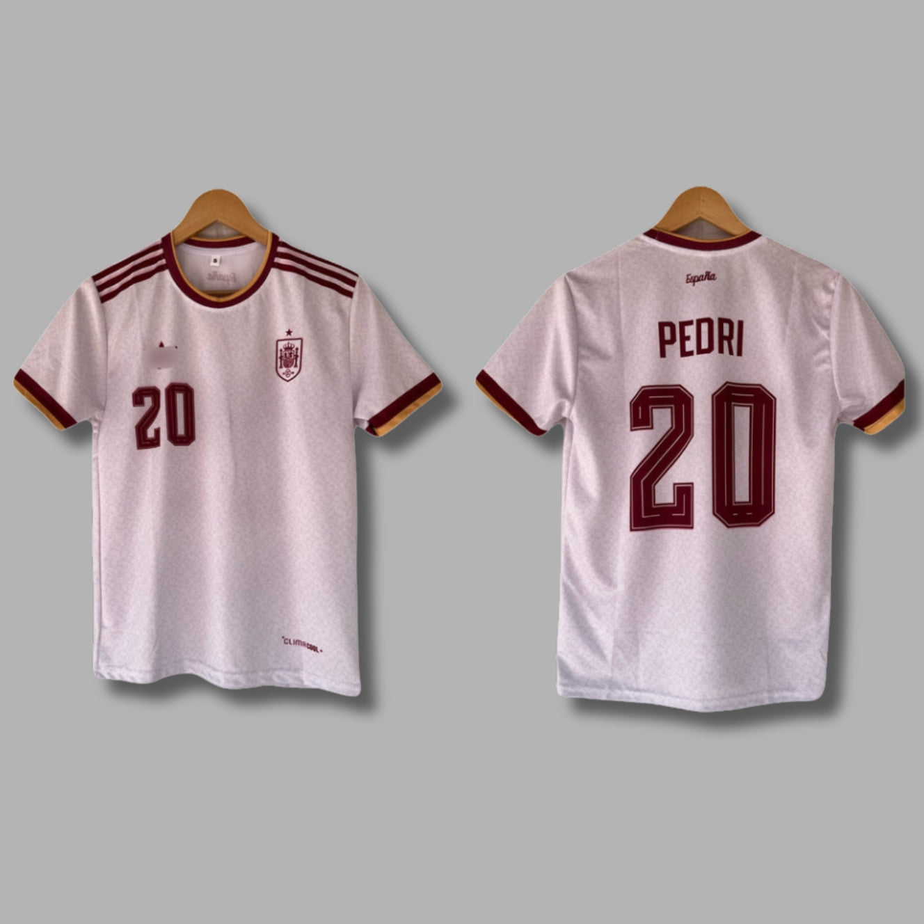 Spain 2026 World Cup Away Pedri  Half Sleeve Sublimation P1486| Jersey Kada