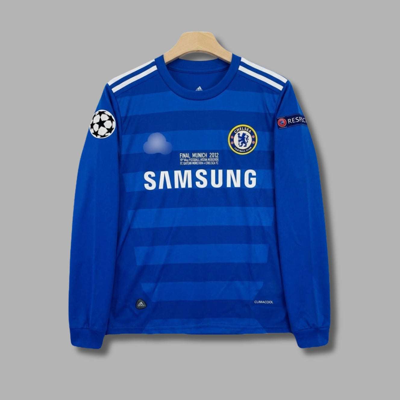 Chelsea 2012 Ucl final edition Drogba full sleeve Embroidery | Jersey Kada