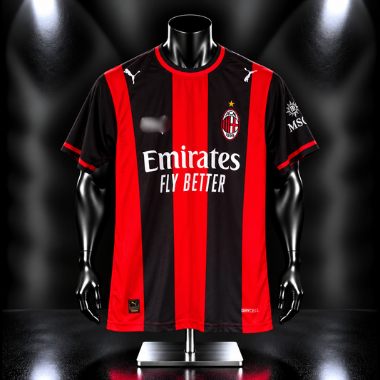 Modric Ac Milan 2026/27 Home Half Sleeve Sublimation - P2373 | Jersey Kada