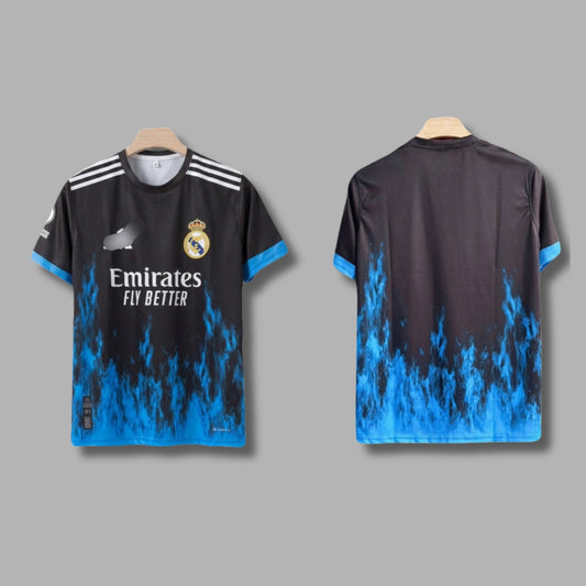 Real Madrid Special Edition Plain Back Ocean Half Sleeve Sublimation | Jersey Kada