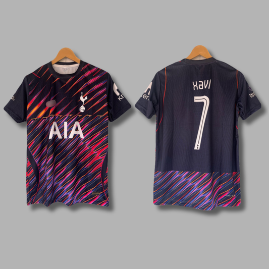Xavi Simons Tottenham 2026-27 Away Half Sleeve Sublimation -  P2299 | Jersey Kada