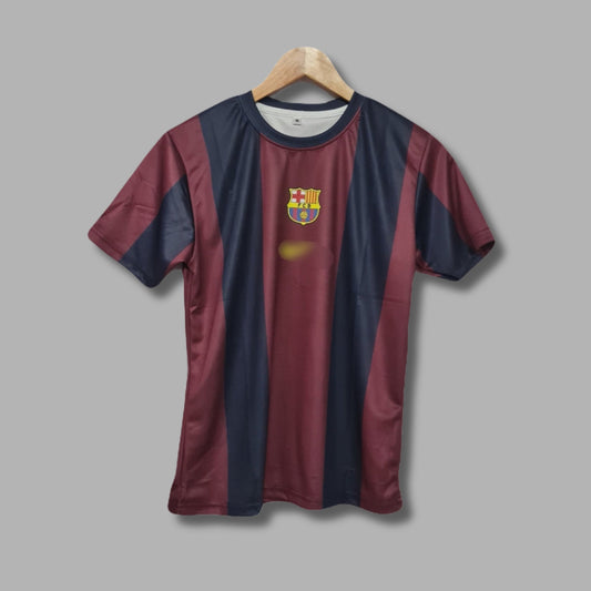 Barcelona vintage jersey Plane Back P82 -Half Sleeve Sublimation | Jersey Kada