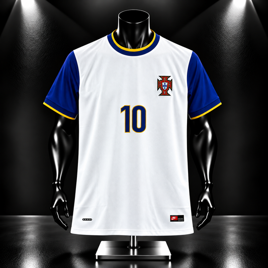 Ruicosta Portugal 1998 Away Half Sleeve Embroidery - P2177 | Jersey Kada