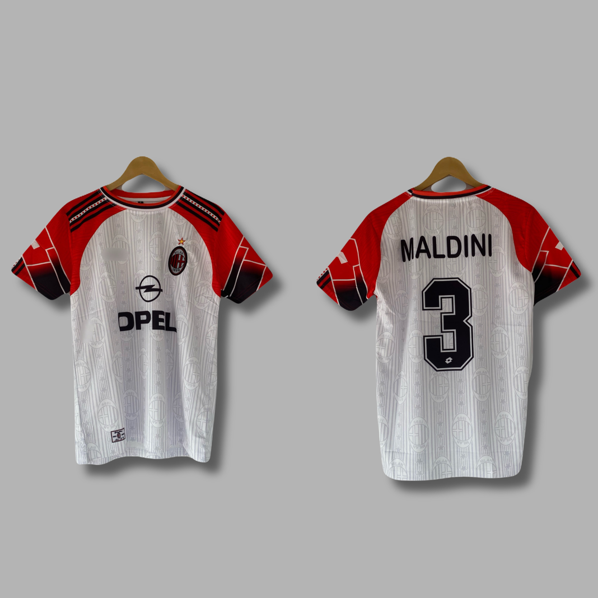 Maldini Ac Milan Half Sleeve Embroidery jersey - P2728 | Jersey Kada