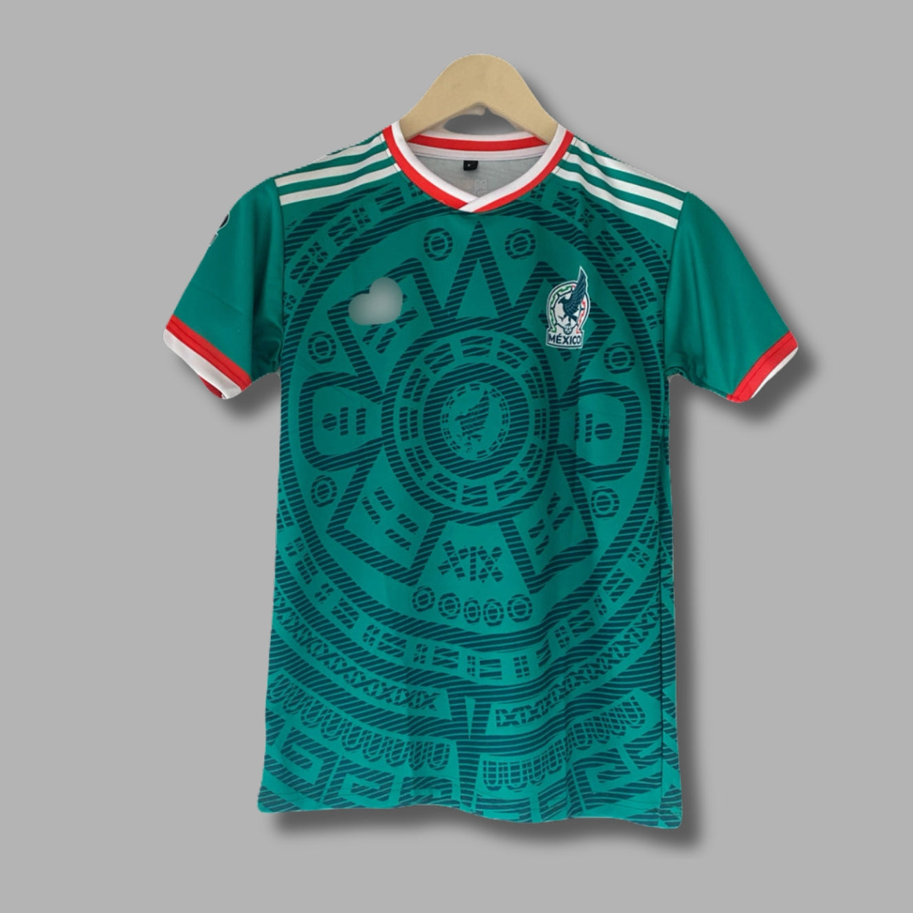 Mexico 2026 WorldCup Home Kit Plain Back Half Sleeve Sublimation | Jersey Kada