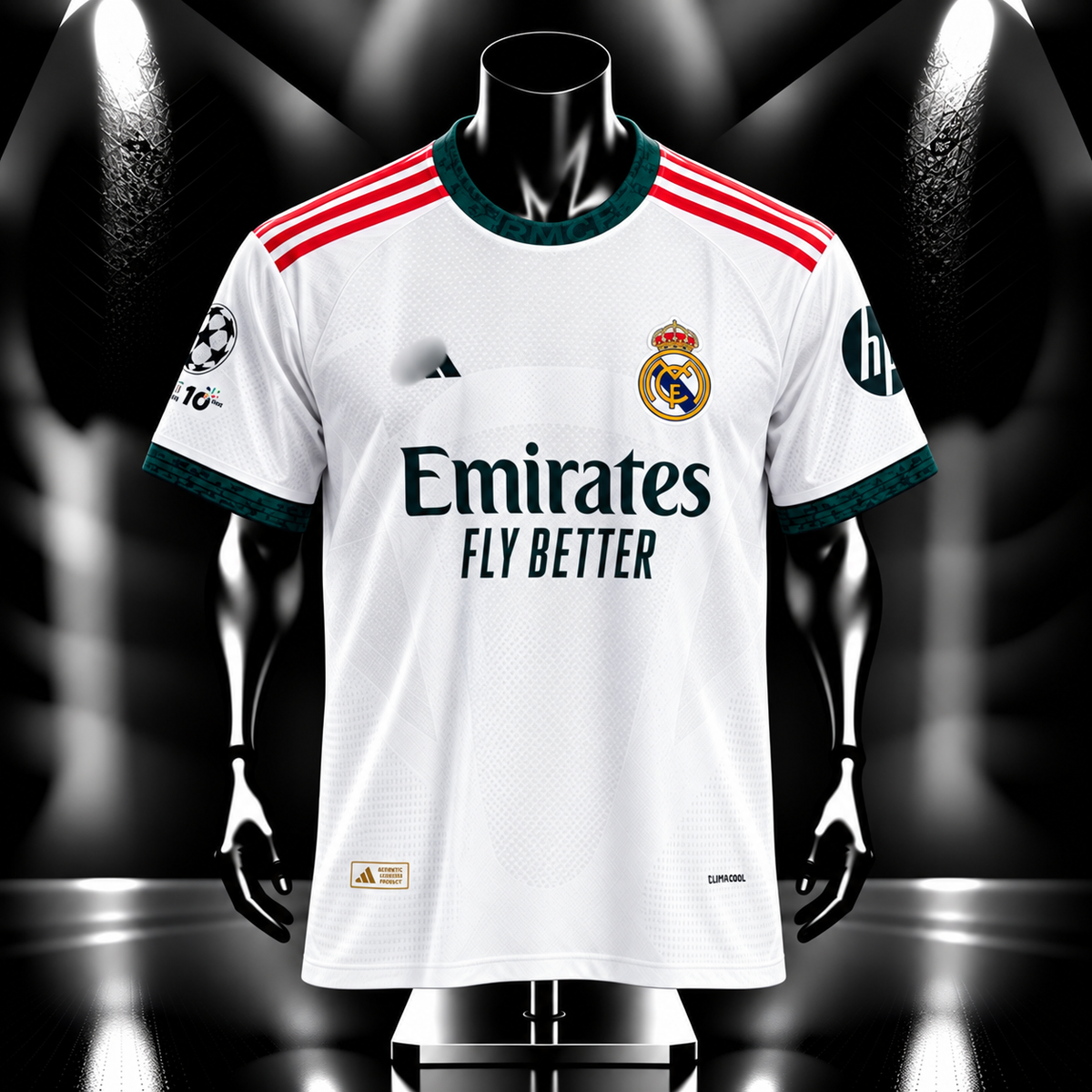 Mbappe Real Madrid 2026-27 Home Half Sleeve Embroidery - P2381 | Jersey Kada